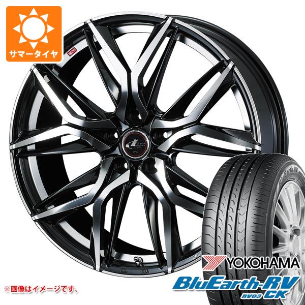 【タイヤ交換対象】2026年製 サマータイヤ 165/60R15 77H ヨコハマ ブルーアースRV RV03CK レオニス LM 4.5-15 タイヤホイール4本セット|タイヤマックス