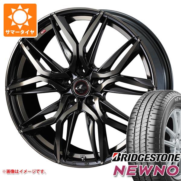 【タイヤ交換対象】サマータイヤ 215/60R16 95H ブリヂストン ニューノ レオニス LM 6.5-16 タイヤホイール4本セット|タイヤマックス