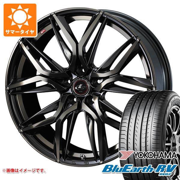 【タイヤ交換対象】サマータイヤ 245/40R20 99W XL ヨコハマ ブルーアースRV RV03 レオニス LM 8.5-20 タイヤホイール4本セット