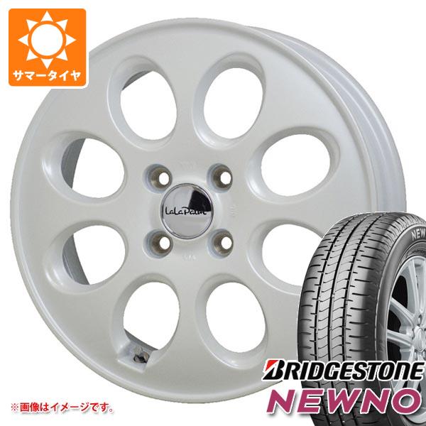 【タイヤ交換対象】2026年製 サマータイヤ 155/65R14 75H ブリヂストン ニューノ ララパーム オーバル 軽用 あげ軽 4.5-14 タイヤホイール4本セット｜タイヤマックス