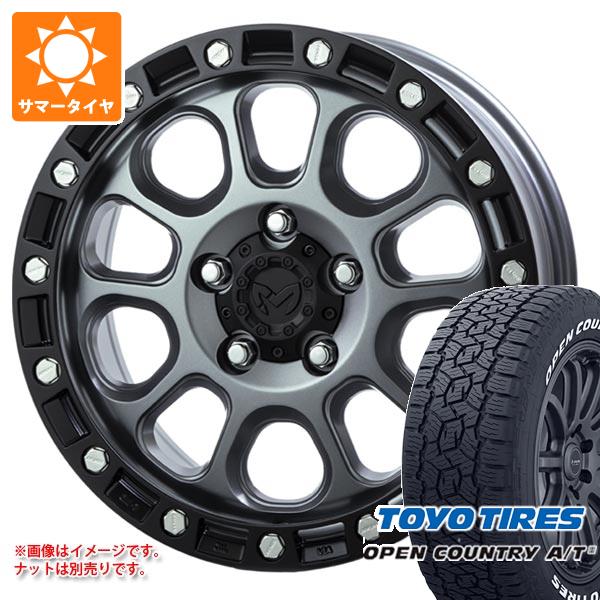 【タイヤ交換対象】エクリプスクロス GK系用 2026年製 サマータイヤ トーヨー オープンカントリー A/T3 215/70R16 100T ホワイトレター MKW M204 7.0-16 タイヤホイール4本セット｜タイヤマックス
