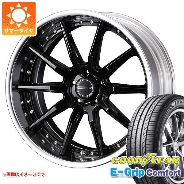 【タイヤ交換対象】サマータイヤ 225/40R19 93W XL グッドイヤー エフィシエントグリップコンフォート マーベリック 1410S 8.0-19 タイヤホイール4本セット