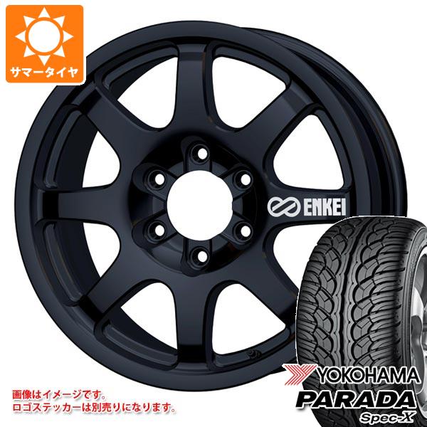 【タイヤ交換対象】ランドクルーザー300用 サマータイヤ ヨコハマ パラダ スペック-X PA02 275/55R20 117V REINF エンケイ オールロード PDT1 9.0-20 タイヤホイール4本セット