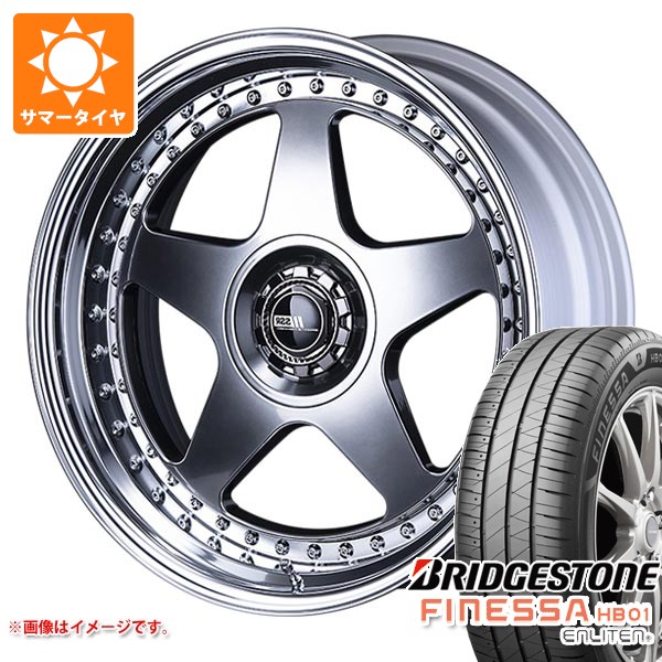 【タイヤ交換対象】サマータイヤ 245/45R19 102W XL ブリヂストン フィネッサ HB01 SSR プロフェッサー SP6 アンダー 8.5-19 タイヤホイール4本セット
