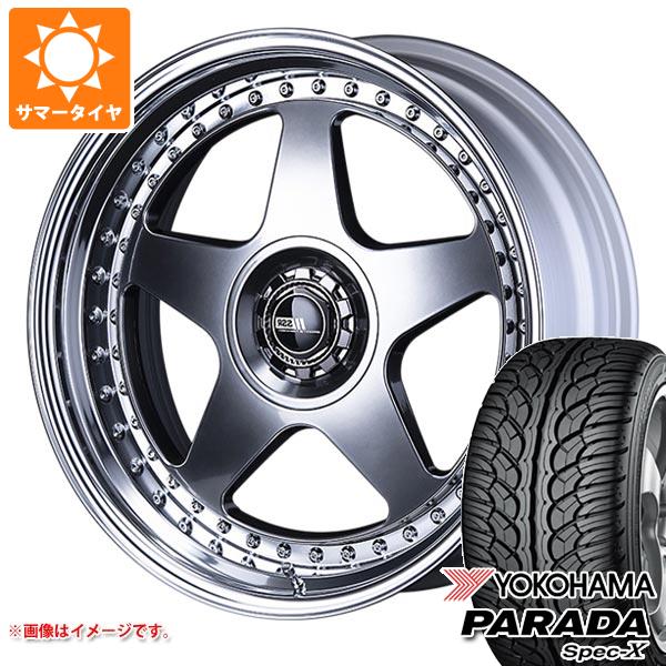 【タイヤ交換対象】サマータイヤ 235/55R20 102V ヨコハマ パラダ スペック-X PA02 SSR プロフェッサー SP6 アンダー 8.5-20 タイヤホイール4本セット｜タイヤマックス