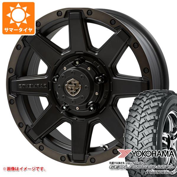 【タイヤ交換対象】ジムニー用 サマータイヤ ヨコハマ ジオランダー M/T+ G001J 195R16C 104/102Q クロスオーバーガーメンツ スタイルU 5.5-16 タイヤホイール4本セット
