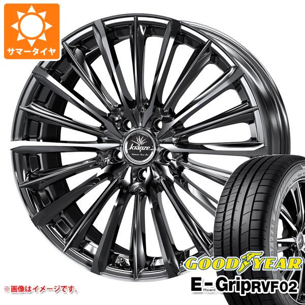 【タイヤ交換対象】サマータイヤ 245/40R19 98W XL グッドイヤー エフィシエントグリップ RVF02 クレンツェ ヴィルハーム 225エボ 8.0-19 タイヤホイール4本セット