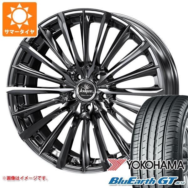 【タイヤ交換対象】サマータイヤ 235/40R19 96W XL ヨコハマ ブルーアースGT AE51 クレンツェ ヴィルハーム 225エボ 8.0-19 タイヤホイール4本セット
