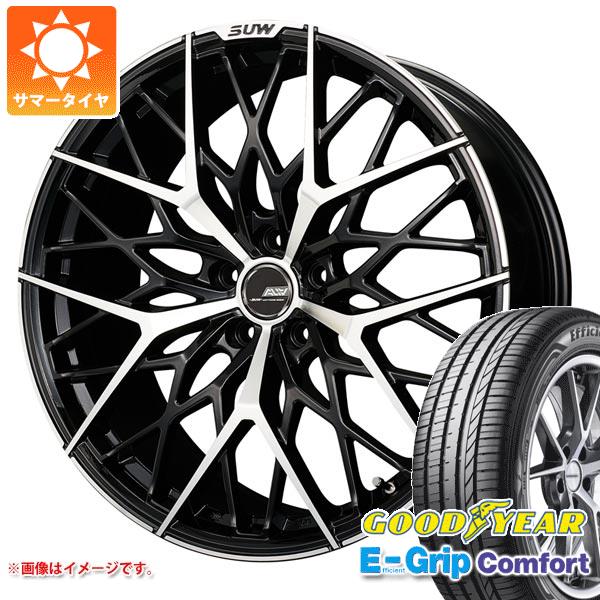 【タイヤ交換対象】サマータイヤ 245/40R20 99W XL グッドイヤー エフィシエントグリップコンフォート クライメイト アリア M-5 8.5-20 タイヤホイール4本セット