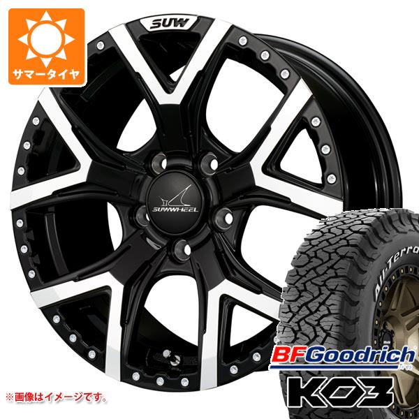 【タイヤ交換対象】サマータイヤ 225/70R16 102/99S BFグッドリッチ オールテレーンT/A KO3 ホワイトレター クライメイト フォルテ 7.0-16 タイヤホイール4本セット
