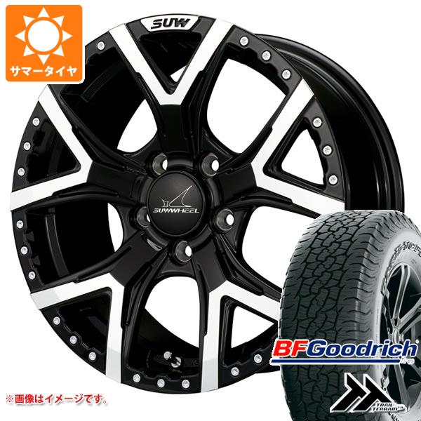 【タイヤ交換対象】サマータイヤ 225/60R17 99H BFグッドリッチ トレールテレーンT/A ブラックレター クライメイト フォルテ 7.0-17 タイヤホイール4本セット｜タイヤマックス