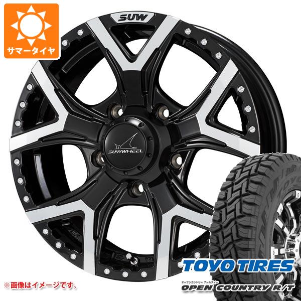 【タイヤ交換対象】5本セット ジムニー JB64W用 2026年製 サマータイヤ トーヨー オープンカントリー R/T 215/70R16 100Q ブラックレター クライメイト フォルテ 5.5-16 タイヤホイール5本セット｜タイヤマックス