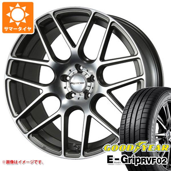 【タイヤ交換対象】サマータイヤ 225/40R19 93W XL グッドイヤー エフィシエントグリップ RVF02 MLJ ハイペリオン CVM 8.5-19 タイヤホイール4本セット|タイヤマックス