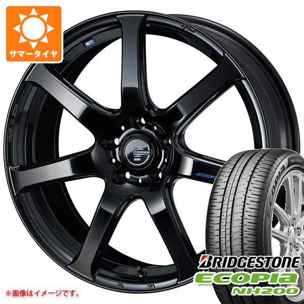 【タイヤ交換対象】サマータイヤ 225/45R17 94W XL ブリヂストン エコピア NH200 レオニス ナヴィア 07 7.0-17 タイヤホイール4本セット