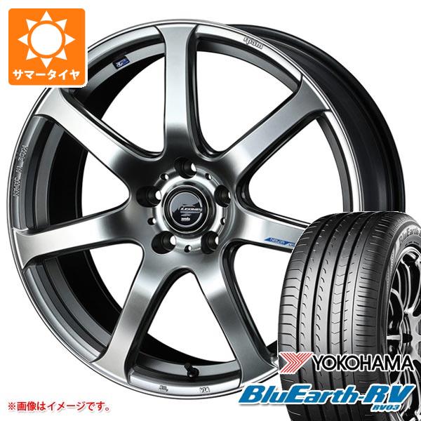 【タイヤ交換対象】サマータイヤ 225/45R18 95W XL ヨコハマ ブルーアースRV RV03 レオニス ナヴィア 07 8.0-18 タイヤホイール4本セット|タイヤマックス