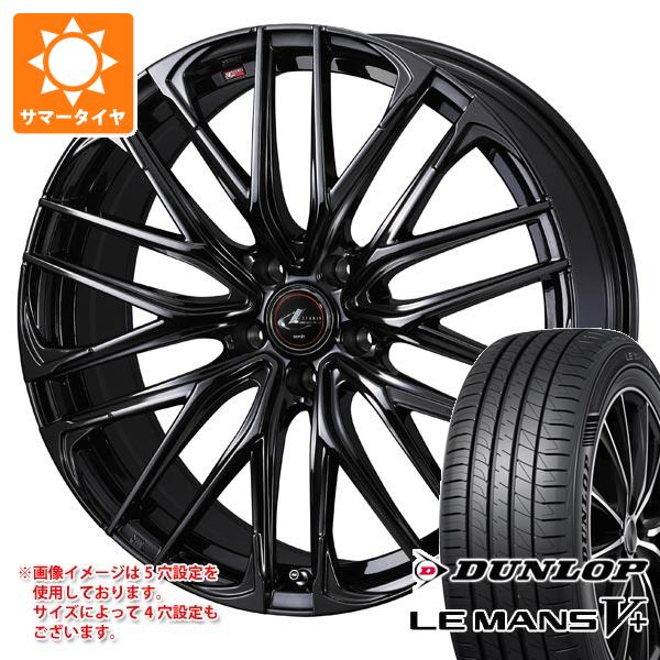 【タイヤ交換対象】サマータイヤ 245/45R19 98W ダンロップ ルマン5 LM5+ レオニス SK 8.0-19 タイヤホイール4本セット|タイヤマックス