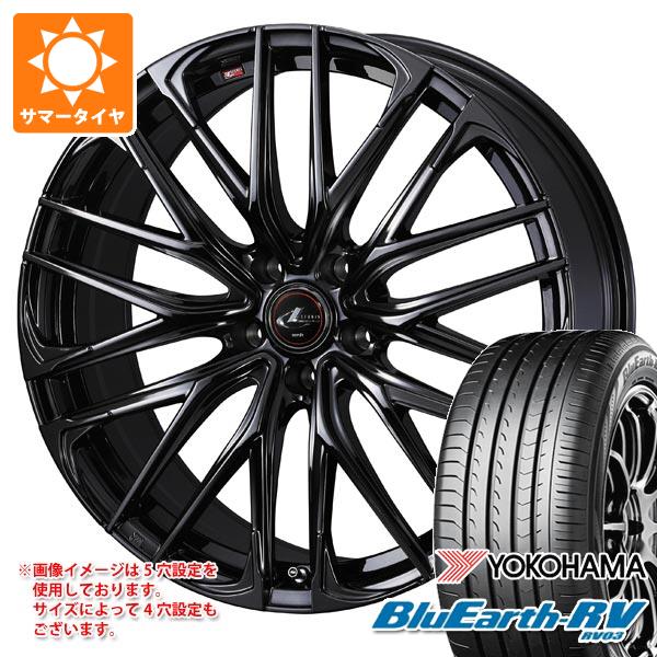 【タイヤ交換対象】2026年製 サマータイヤ 245/45R19 102W XL ヨコハマ ブルーアースRV RV03 レオニス SK 8.0-19 タイヤホイール4本セット｜タイヤマックス