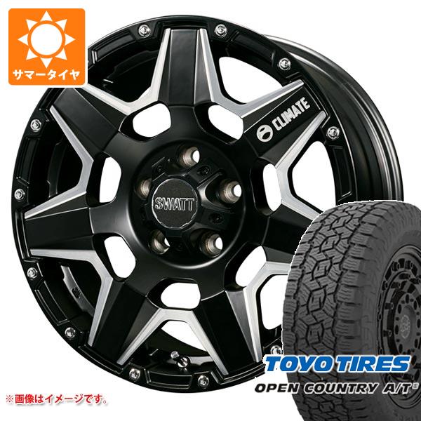 【タイヤ交換対象】サマータイヤ 215/70R16 100T トーヨー オープンカントリー A/T3 クライメイト スワット 7.0-16 タイヤホイール4本セット｜タイヤマックス