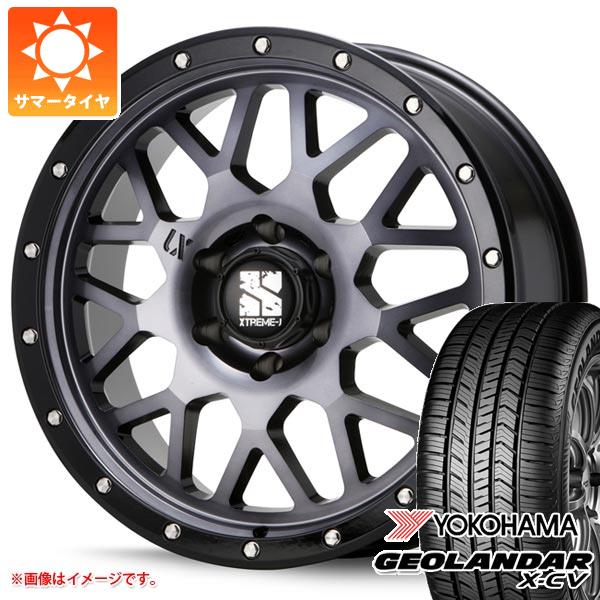 【タイヤ交換対象】ランドクルーザー300用 サマータイヤ ヨコハマ ジオランダー X-CV G057 265/55R20 109V G057E MLJ エクストリームJ XJ04 8.5-20 タイヤホイール4本セット