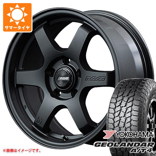 【タイヤ交換対象】2026年製 サマータイヤ 225/70R16 103H ヨコハマ ジオランダー A/T4 G018 ブラックレター レイズ グラムライツ 57DR-X2 7.0-16 タイヤホイール4本セット|タイヤマックス