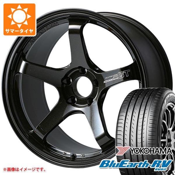 【タイヤ交換対象】サマータイヤ 245/40R19 98W XL ヨコハマ ブルーアースRV RV03 アドバンレーシング GT ビヨンド 8.5-19 タイヤホイール4本セット|タイヤマックス