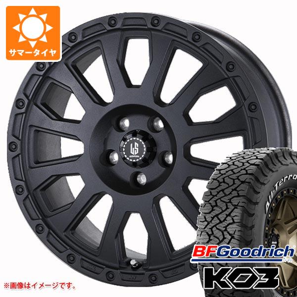【タイヤ交換対象】5本セット ジープ ラングラー JK/JL系用 2026年製 サマータイヤ BFグッドリッチ オールテレーンT/A KO3 LT265/70R17 118/115S ホワイトレター ラ・ストラーダ アヴェンチュラ タイヤホイール5本セット|タイヤマックス