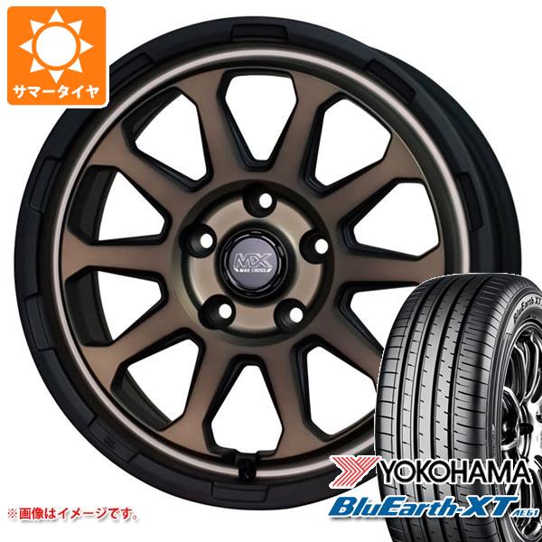 【タイヤ交換対象】CX-8 KG系用 サマータイヤ ヨコハマ ブルーアースXT AE61 235/65R17 108V XL マッドクロスレンジャー 7.0-17 タイヤホイール4本セット｜タイヤマックス