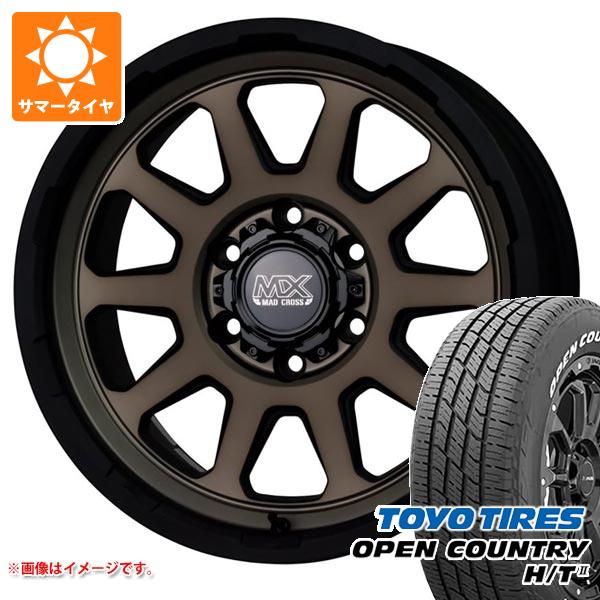 【タイヤ交換対象】トヨタ ハイエース 200系用 2026年製 サマータイヤ トーヨー オープンカントリー H/T2 215/70R16 100H ホワイトレター マッドクロスレンジャー 6.5-16 タイヤホイール4本セット｜タイヤマックス