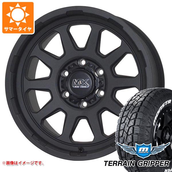 【タイヤ交換対象】5本セット トヨタ FJクルーザー 10系用 サマータイヤ モンスタ テレーングリッパー 265/70R17 115T ホワイトレター マッドクロスレンジャー 8.0-17 タイヤホイール5本セット｜タイヤマックス