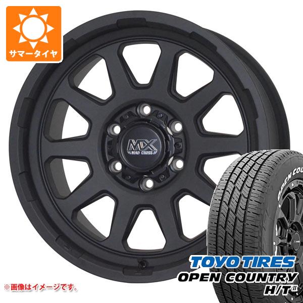 【タイヤ交換対象】トヨタ ハイエース 200系用 2026年製 サマータイヤ トーヨー オープンカントリー H/T2 215/70R16 100H ホワイトレター マッドクロスレンジャー 6.5-16 タイヤホイール4本セット|タイヤマックス