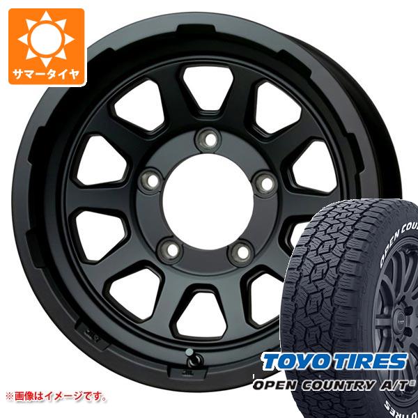 【タイヤ交換対象】ジムニーシエラ JB74W用 2026年製 サマータイヤ トーヨー オープンカントリー A/T3 195/80R15 107/105N LT ホワイトレター マッドクロスレンジャー 6.0-15 タイヤホイール4本セット｜タイヤマックス