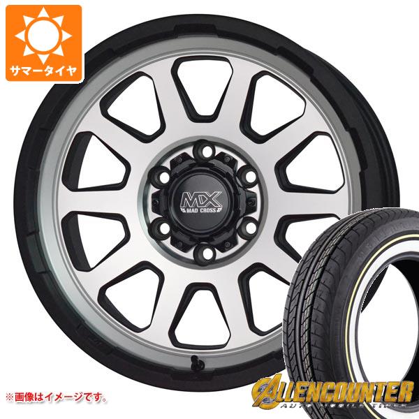 【タイヤ交換対象】ハイエース 200系用 サマータイヤ オーレンカウンター クラシックオーバル 215/65R16C 109/107T ホワイト/イエローリボン マッドクロスレンジャー 6.5-16 タイヤホイール4本セット