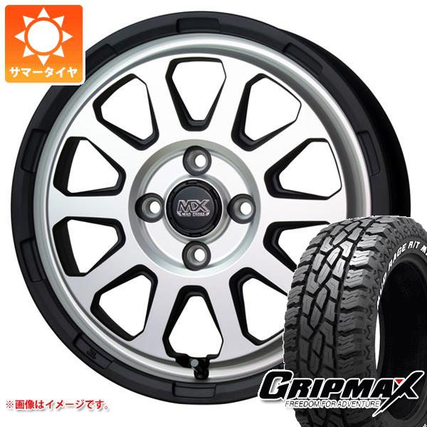 【タイヤ交換対象】サマータイヤ 165/60R15 77Q グリップマックス マッドレイジ R/T MAX ホワイトレター マッドクロスレンジャー 4.5-15 タイヤホイール4本セット
