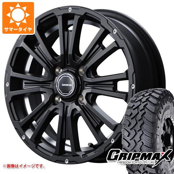 【タイヤ交換対象】サマータイヤ 185R14 102/100Q グリップマックス マッドレイジ M/T ホワイトレター SS リボルバーKC 4.5-14 タイヤホイール4本セット｜タイヤマックス 77,880円