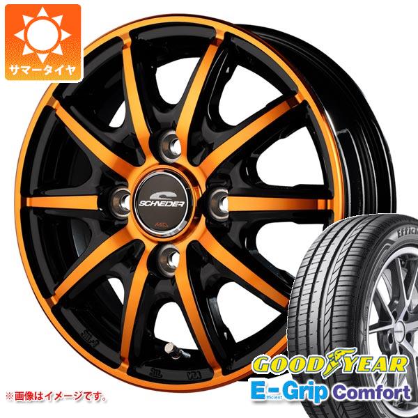 【タイヤ交換対象】サマータイヤ 155/55R14 69V グッドイヤー エフィシエントグリップコンフォート MID ホイールズ RX10-K 4.5-14 タイヤホイール4本セット｜タイヤマックス