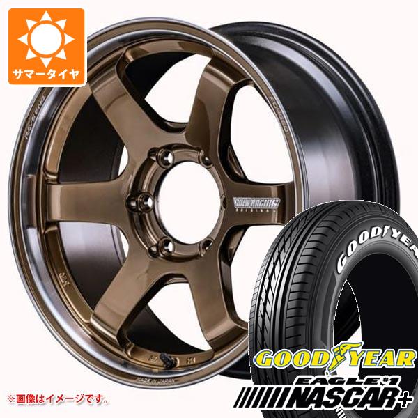 【タイヤ交換対象】ハイエース 200系用 サマータイヤ グッドイヤー イーグル #1 ナスカープラス 215/60R17C 109/107R ホワイトレター レイズ ボルクレーシング TE37SB ツアラー SR 6.5-17 タイヤホイール4本セット