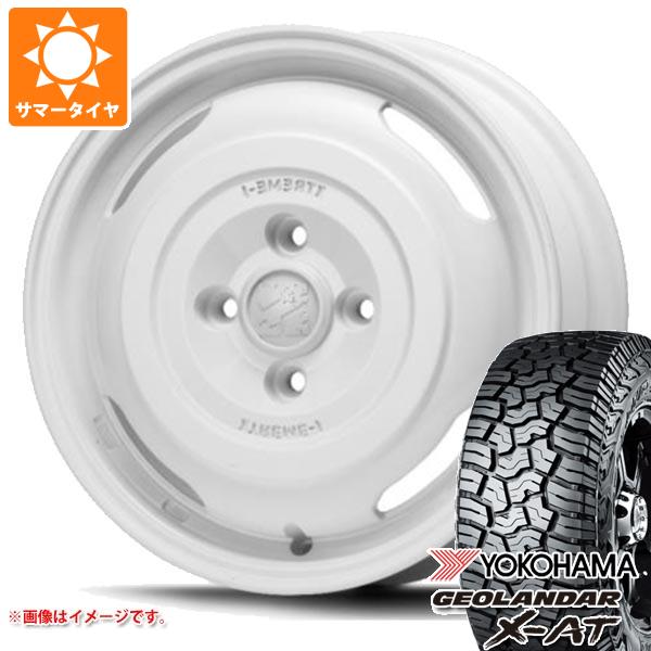 【タイヤ交換対象】サマータイヤ 165/65R14 81/78Q ヨコハマ ジオランダー X-AT G016 ブラックレター G016A MLJ エクストリームJ ジャーニー あげ軽 4.5-14 タイヤホイール4本セット|タイヤマックス