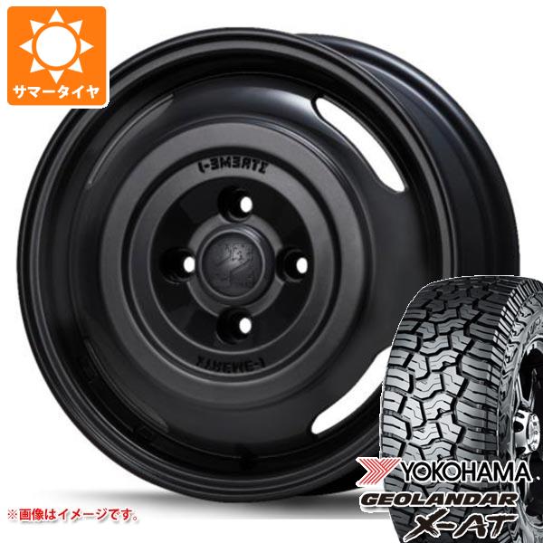 【タイヤ交換対象】ハイゼットトラック S500系用 サマータイヤ ヨコハマ ジオランダー X-AT G016 LT165/65R14 81/78Q ブラックレター G016A MLJ エクストリームJ ジャーニー 4.5-14 タイヤホイール4本セット|タイヤマックス