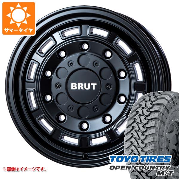 【タイヤ交換対象】RAV4 50系用 サマータイヤ トーヨー オープンカントリー M/T LT225/75R16 103/100Q ホワイトレター ブルート BR-70 6.5-16 タイヤホイール4本セット