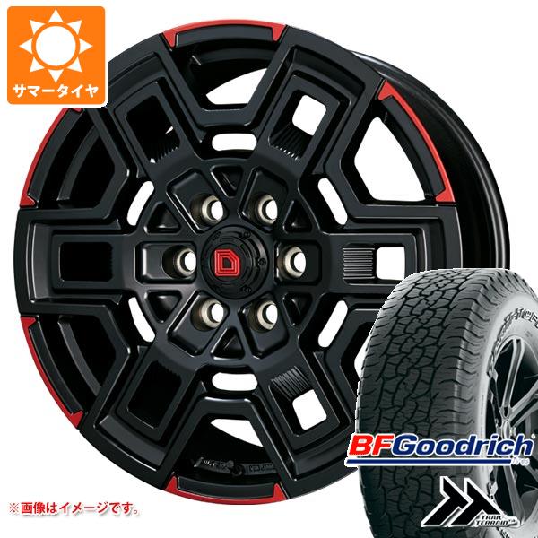 【タイヤ交換対象】ランドクルーザー300用 サマータイヤ BFグッドリッチ トレールテレーンT/A 265/65R18 114T アウトラインホワイトレター クライメイト デヴグル 8.0-18 タイヤホイール4本セット|タイヤマックス