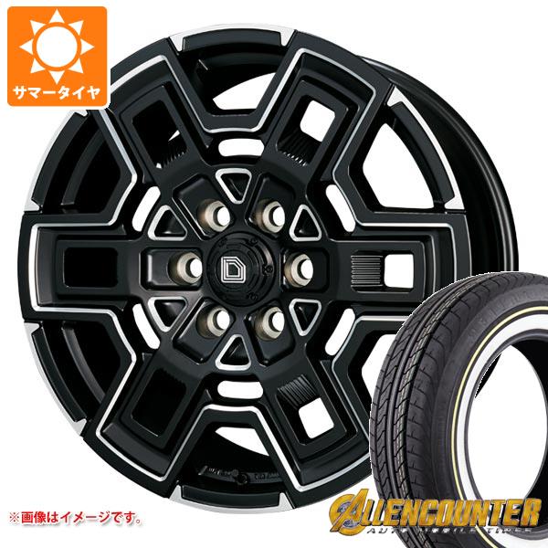 【タイヤ交換対象】ハイエース 200系用 サマータイヤ オーレンカウンター クラシックオーバル 215/65R16C 109/107T ホワイト/イエローリボン クライメイト デヴグル 6.5-16 タイヤホイール4本セット
