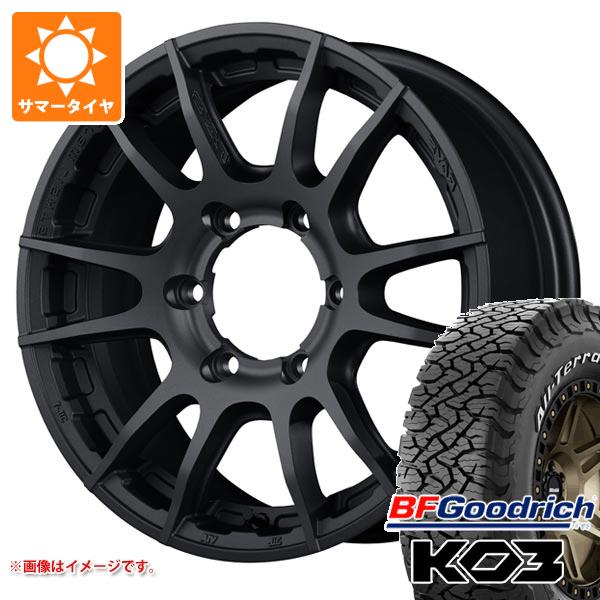 【タイヤ交換対象】ハイエース 200系用 2026年製 サマータイヤ BFグッドリッチ オールテレーンT/A KO3 LT215/70R16 100/97S ホワイトレター レイズ グラムライツ 57XR-X 6.5-16 タイヤホイール4本セット