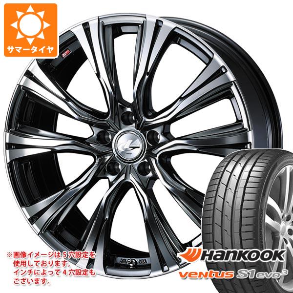 【タイヤ交換対象】2026年製 サマータイヤ 225/45R19 96Y XL ハンコック ベンタス S1 エボ3 K127 レオニス VR 7.5-19 タイヤホイール4本セット