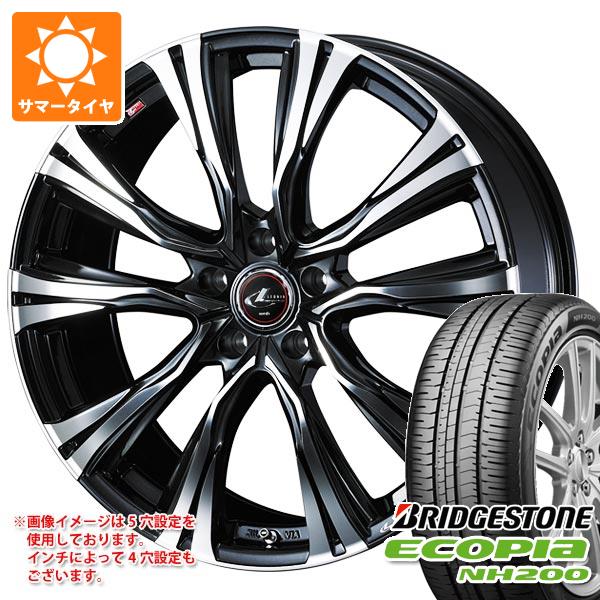 【タイヤ交換対象】2026年製 サマータイヤ 195/65R15 91H ブリヂストン エコピア NH200 レオニス VR 6.0-15 タイヤホイール4本セット|タイヤマックス