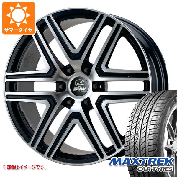 【タイヤ交換対象】ランドクルーザー プラド 150系用 サマータイヤ マックストレック フォルティス T5 265/40R22 106V XL クライメイト ルクソール6 9.5-22 タイヤホイール4本セット｜タイヤマックス 292,725円