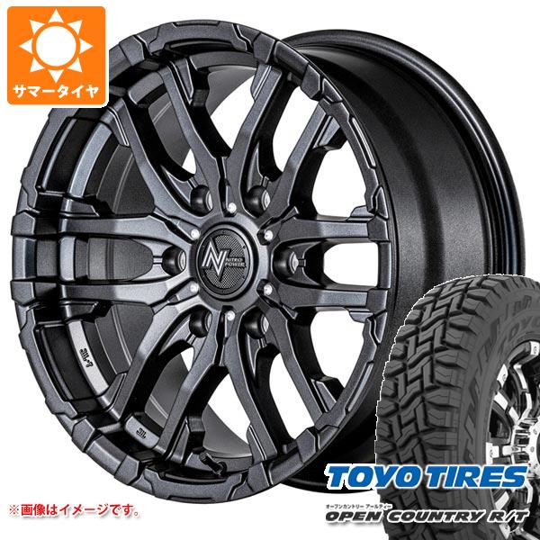 【タイヤ交換対象】ハイエース 200系用 2026年製 サマータイヤ トーヨー オープンカントリー R/T 215/65R16C 109/107Q ホワイトレター ナイトロパワー M26 クロスファング 6.5-16 タイヤホイール4本セット｜タイヤマックス 104,940円