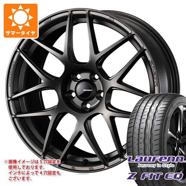 【タイヤ交換対象】サマータイヤ 245/45R18 100Y XL ラウフェン Zフィット EQ LK03 ウェッズスポーツ SA-27R 8.5-18 タイヤホイール4本セット