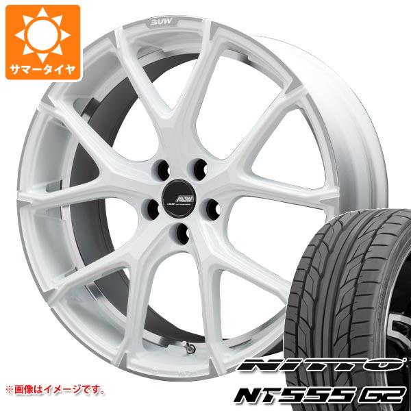 【タイヤ交換対象】サマータイヤ 245/40R20 99Y XL ニットー NT555 G2 クライメイト アリア LM-r 8.5-20 タイヤホイール4本セット