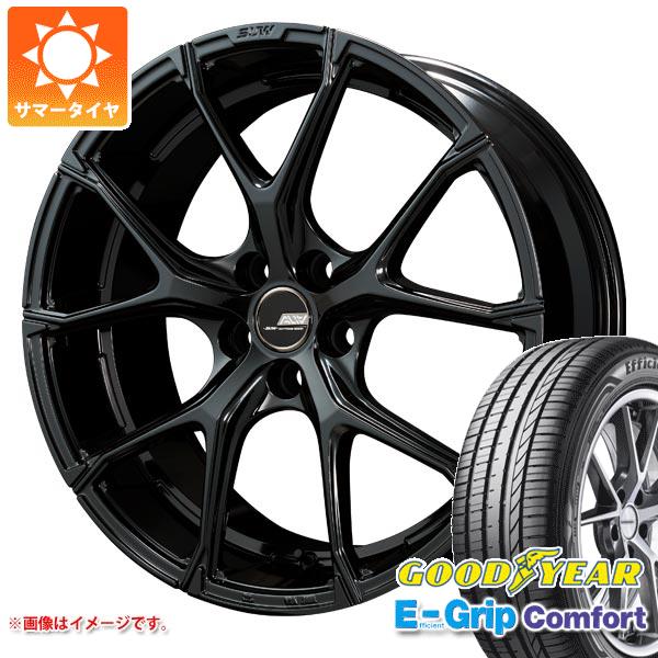 【タイヤ交換対象】サマータイヤ 245/35R20 95W XL グッドイヤー エフィシエントグリップコンフォート クライメイト アリア LM-r 8.5-20 タイヤホイール4本セット