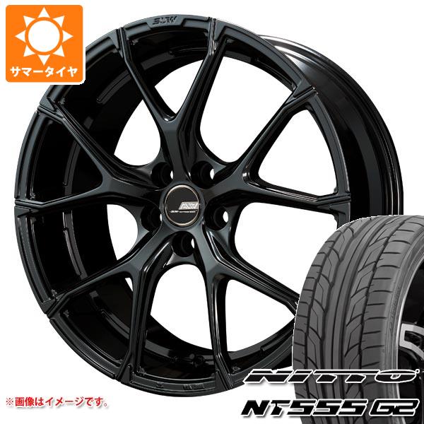 【タイヤ交換対象】サマータイヤ 235/35R20 92Y XL ニットー NT555 G2 クライメイト アリア LM-r 8.5-20 タイヤホイール4本セット